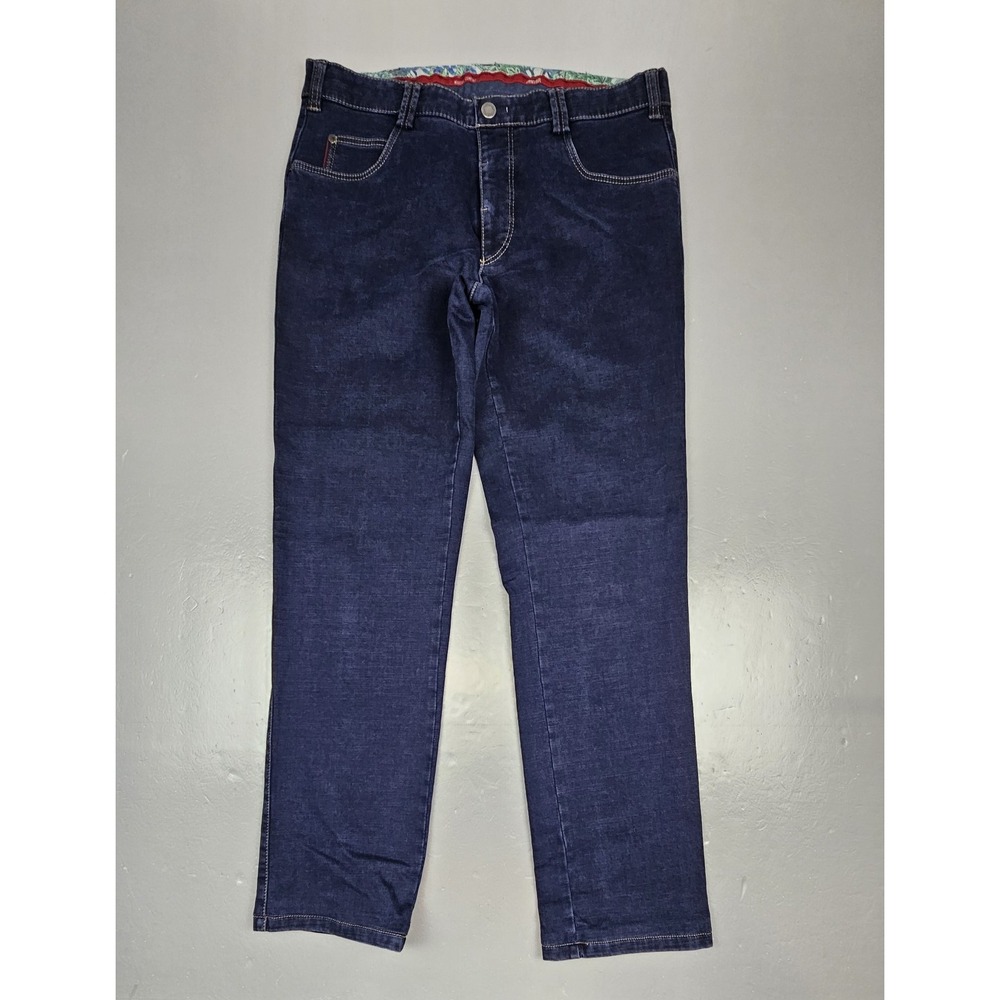Meyer Pants Mens 32x30. Blue‎ Chicago Modern Comfort Chino Trousers.